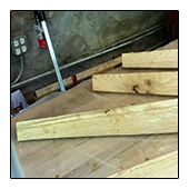 Tapered Oak Legs for Sustainable TreeHugger Table